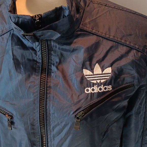 Adidas blue jacket - Picture 2 of 6